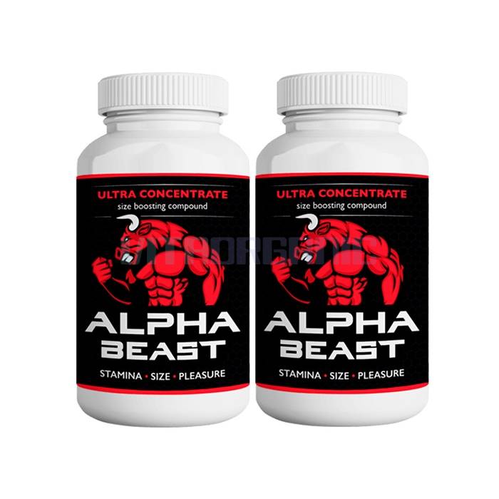 Alpha Beast ‣ Penis enlargement capsules